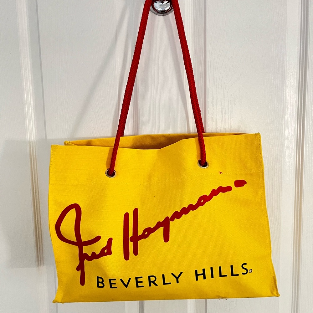 Beverly Hills Yellow Tote Bag